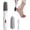 White, variant on Electric Callus Remover for Feet,2-Speed Adjustable USB Rechargeable Foot File, with 2 Washable Roller Heads, Foot Scrubber Dead Skin Remover Tool for Dry Rough Heel,Black