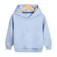 thumbnail image 5 of MLQIDK Back to School Clothes for Girls Black Hoodie Long Sleeve Solid Color Cute Plain Hoodie Preppy Pullover Kids 10-12 Years Cute Hoodie 90(2-3 Years), 5 of 6