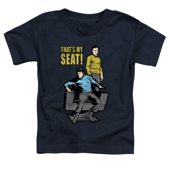 Star Trek My Seat Toddler T-Shirt Royal Blue