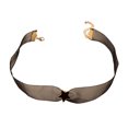 thumbnail image 2 of Fiudx Collar de Cadena de Clavícula con Disco de Adorno para El Cuello para Mujer, Joyería Corta, Collar de Banda para El Cuello, 2 of 6