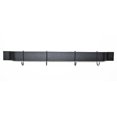 thumbnail image 2 of Rogar 1110 24 Inch Bar Rack - Black with 4 Black Regular Hooks, 2 of 3