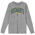 thumbnail image 5 of Hogwarts College Men's Athletic Heather Gray Long Sleeve Shirt-Medium, 5 of 7