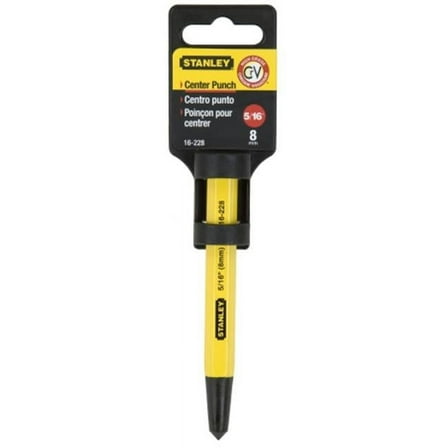 Stanley Center Punch - 1/4"