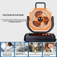 thumbnail image 6 of Portable Rechargeable Outdoor Misting Fan 6L Water Tank Remote for Camping, 6 of 10