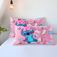 thumbnail image 4 of Juego de cama cómodo de Stitch para dos personas, tamaño completo, 3 piezas, cómodo para niñas y niños, 4 of 8