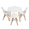 thumbnail image 1 of Mesa Bee Duduk 3 Sillas Berlin Blanco, 1 of 3