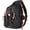 Black, variant on Fishing Nylon Backpack Tackle Sling Bag Backpack with Rod Holder for Monther Father Gifts Lightweight Fishing Backpack Storge Fishing Gear and Equipment