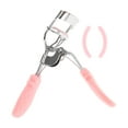 thumbnail image 1 of Rizador de pestañas de mango de piña para mujeres Unique Bargains 1 Pcs para viajes de negocios Acero al carbono PS Rosa, 1 of 3