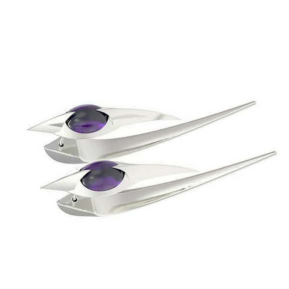 Fogun Edgy Punk Rock Spikes Studs Earrings Alloy Metal Ear Studs Gothic Jewelry For Men Women Concert Party Accessories