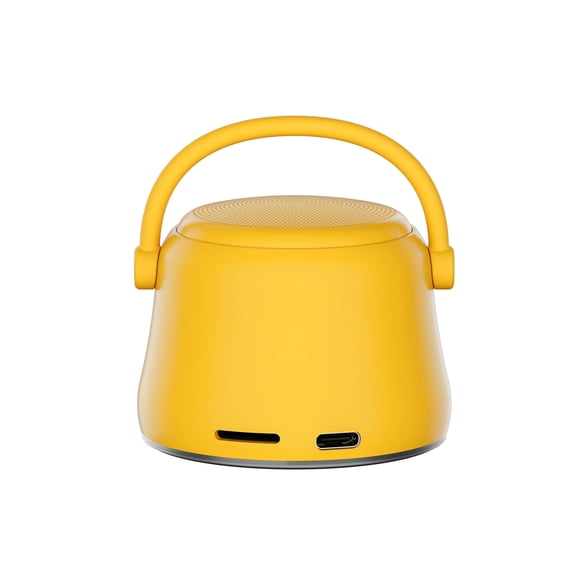 RK-C465 Mini Metal Kettle Bluetooth Speaker, Portable Wireless Speaker with 5.0 Bluetooth, 4-Hour Playtime, Deep Bass