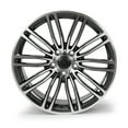 thumbnail image 2 of 19" Front Wheel Rim 19x8-inch 5-Lug Grey, for 2017-20 BMW 5-Series M550i 86328, Replacement Rim, 2 of 12