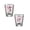 Clear 2PCS, variant on WEIOUKC Shot Glasses Measuring Cup Set,Espresso Shot Glasses Liquid Heavy Glass,26-Incremental Measurement 1oz, 6 Tsp, 2 Tbs, 30ml