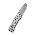 thumbnail image 2 of WE Knife Tyro Superlock 24001-2 Satin Titanium CPM 20CV Stainless Steel Knife  Cuchillo, 2 of 8