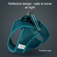 thumbnail image 3 of serony Cat Harness Walking 360° Wrap-Around Small Buffer Effect Cat Harness Escape Breathable Reflective Traction Rope Elastic Chest Strap Blue M, 3 of 9