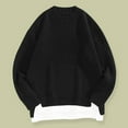 thumbnail image 1 of Weiqiqre Chandail d'Hiver pour Hommes en Solde, Chandail Décontracté Uni à Col Rond, Chandail de Sport, Chemise de Base, 1 of 3