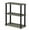 French Oak Grey/Black, variant on Furinno Turn-S-Tube 23.6†W x 11.4 D x 43.25 H 4-Shelf Decorative Shelves, Black