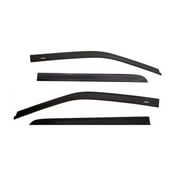 Auto Ventshade [AVS] In-Channel Ventvisor / Window Deflectors | Fits 2019-2024 Chevrolet/GMC Silverado/Sierra 1500, (2022 LTD)2020-2024 Silverado/Sierra 2500/3500 HD Crew Cab, 4 pcs. | Smoke-194805