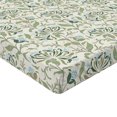 thumbnail image 2 of Ambesonne Green Fitted Sheet, Pastel Floral Ornaments, Queen Size, Multicolor, 2 of 3