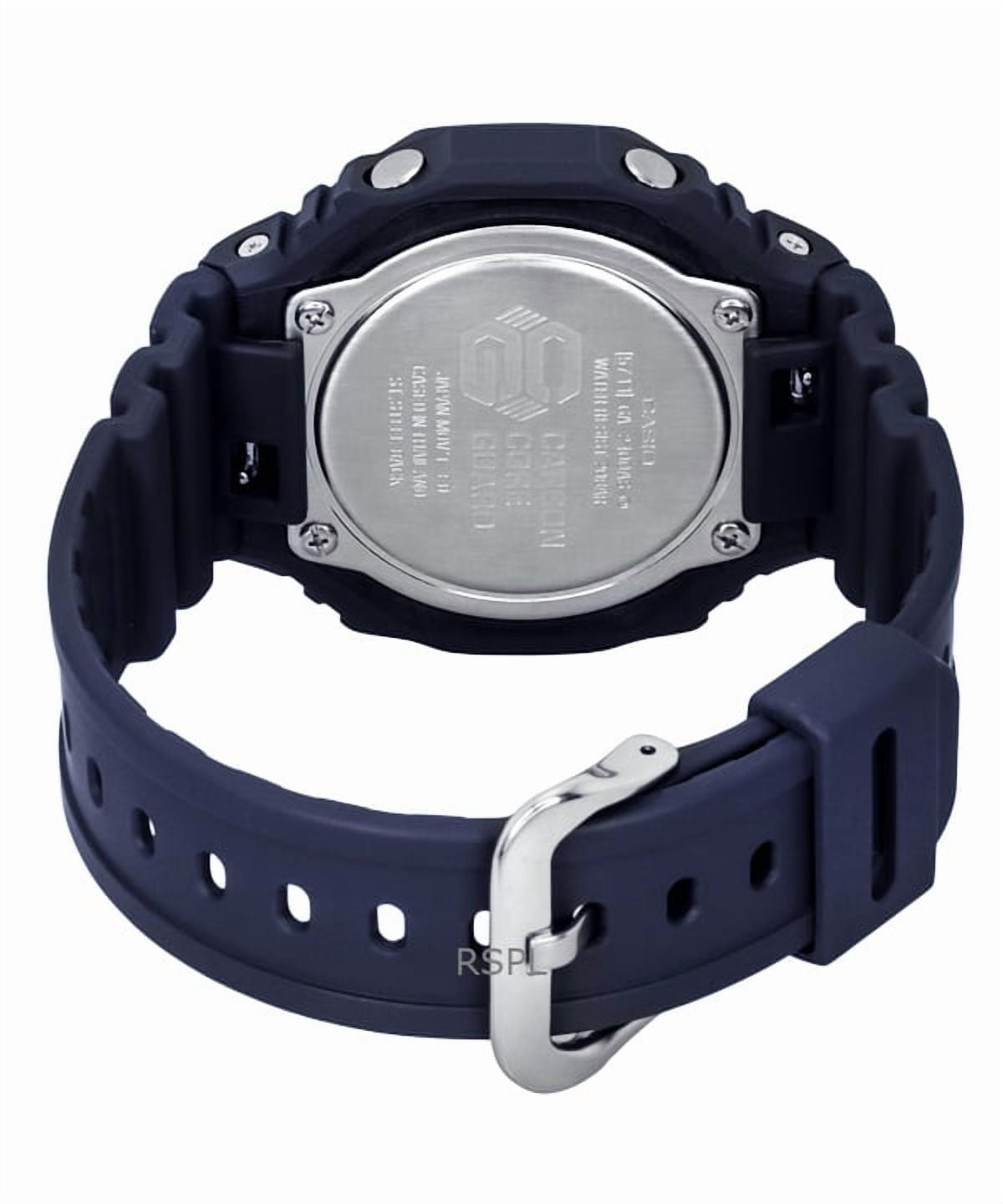 Casio G-Shock Analog Digital Bio-Based Resin Strap Blue Dial Quartz GA-2100AS-2A 200M Mens Watch
