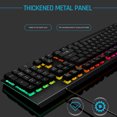 thumbnail image 3 of Teclado teclado para juegos de metal iluminación colorida amplia aplicación para dormitorio en casa ANGGREK Otros, 3 of 8