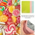 thumbnail image 5 of FRCOLOR Assorted Color PET Candy Bags with Reusable Zipper Lock for Storage 150pcs, 5 of 8
