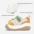 thumbnail image 3 of Balabala Toddler Barefoot Sneakers for Boys & Girls, Wide Toe Box Zero Drop First Walking Shoes, Non-Slip Lightweight Preschool Outdoor Running Shoes, 3 of 7