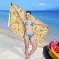 thumbnail image 7 of GZHJMY Cute Sheep Beach Towel Quick Dry Absorbent Bath Towels Sandproof Lightweight Towel for Gym Yoga Sports Swimming - 31x71in Bath Towels, 7 of 7
