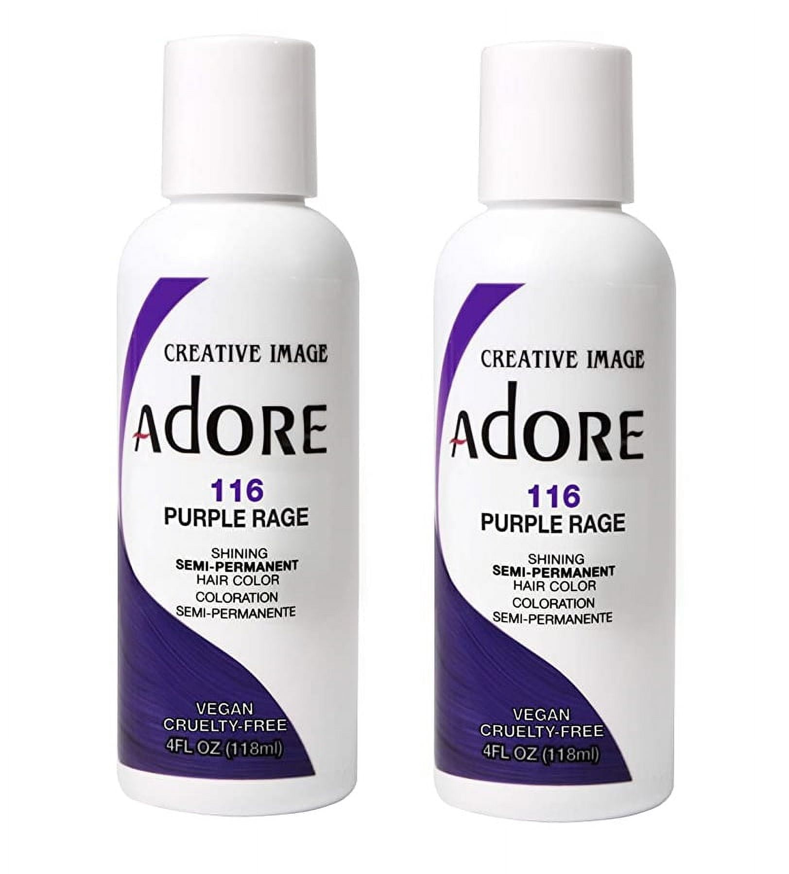 Creative Images Systems Adore Semi-Permanent Haircolor  [116] Purple Rage 4 oz