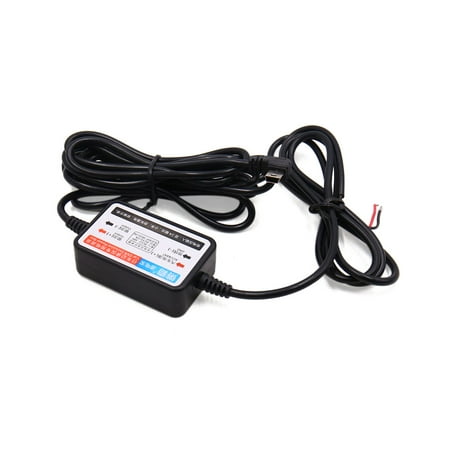 12-48V to 5V 2A  USB Cable Car Camera DVR Exclusive Power Charger