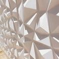thumbnail image 4 of 30X30Cm Wall Renovation 3D Wall Panel Sticker Art Tile Room Bathroom Ceiling Matte White, 4 of 10