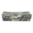 thumbnail image 5 of Bio Tek 49 oz Rectangle Camouflage Paper #2 Bio Box Take Out Container - 8 1/2" x 6 1/4" x 2" - 200 count box, 5 of 11