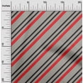 thumbnail image 1 of oneOone Cotton Poplin Dusty Gray Fabric Stripes Sewing Craft Projects Fabric Prints By Yard 56 Inch Wide, 1 of 4