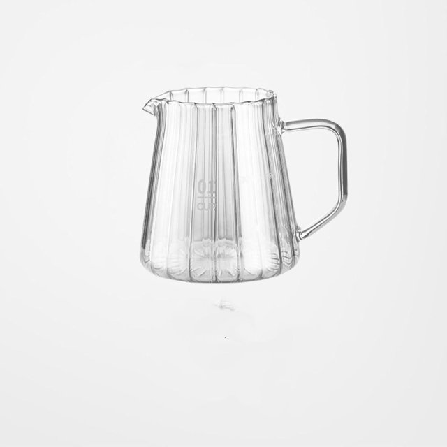 JOSWAY Hand Brew Coffee Pot Filter Cup High Borosilicate Glass Filter Cup Brew Coffee Filter Sharing Pot