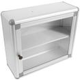 thumbnail image 3 of ColoMX Botiquines de pared: botiquín de pared para baño, caja de almacenamiento de medicamentos, organizador médico de metal, pastillero para medicamentos., 3 of 8