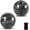 Gray/1.57 Inch, variant on 2Pcs Baoding Balls, Baoding Balls for Hand Therapy, Chinese Health Exercise Massage Balls with Carry Pouch for Stress Relief Meditation Ball(Misty-Gray/1.57 inch)