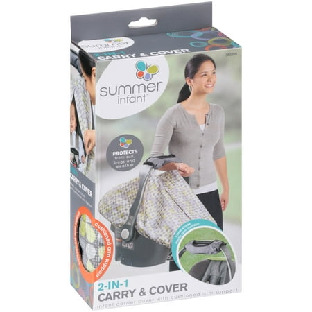 Summer Infant 2-in-1 Carry & Cover Infant Carrier (Best Baby Carrier Cover)