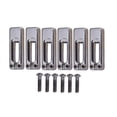 thumbnail image 2 of Sillines de puente de Tremolo Yuyangstore 6 piezas plateados, 2 of 8
