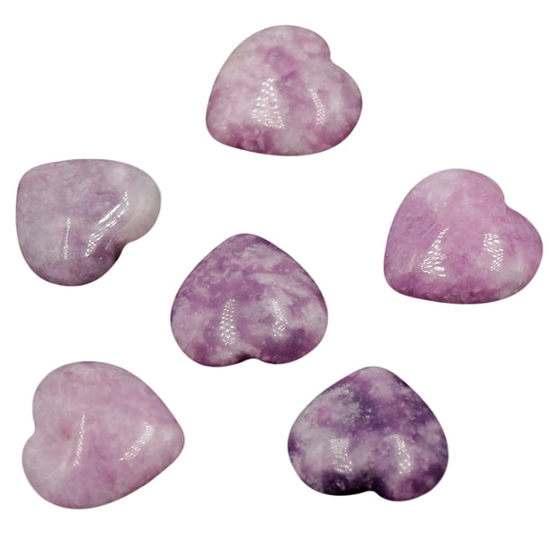 Ágata de Cristal Natural 20Mm en Forma de Corazón No Porosa Pequeña Joyería Desnuda Decoración de Bricolaje de Piedra