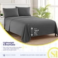 thumbnail image 3 of Sábanas Sweet Home Collection Supreme King Grey, 3 of 6
