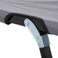 thumbnail image 2 of Resenkos 2 Person Adult Camping Cot, Grey, Folding, 50 Extra Wide, Elevated Portable Sleeping Cot with Carry Bag, Beach, Hiking, 2 of 7
