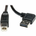 thumbnail image 2 of Tripp Lite UR022-006-RA Black Universal Reversible USB 2.0 Right Angle A-Male to B-Male Device Cable, 2 of 2