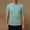 Green, variant on Mens Running T Shirts with Short Sleeve Athletic Quick Dry Shirts Workout Gym Crewneck Top Big and Tall Size L-5XL Green