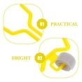 thumbnail image 3 of OUNONA 2Pcs Dog Bag Dispenser ABS Yellow For Cat Owners Outdoor Activities, 3 of 8