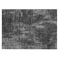 thumbnail image 2 of Addison Rugs Chantille Indoor/Outdoor Transitional Geometric Black Washable Rectangle Rug, 1'8" x 2'6", 2 of 6