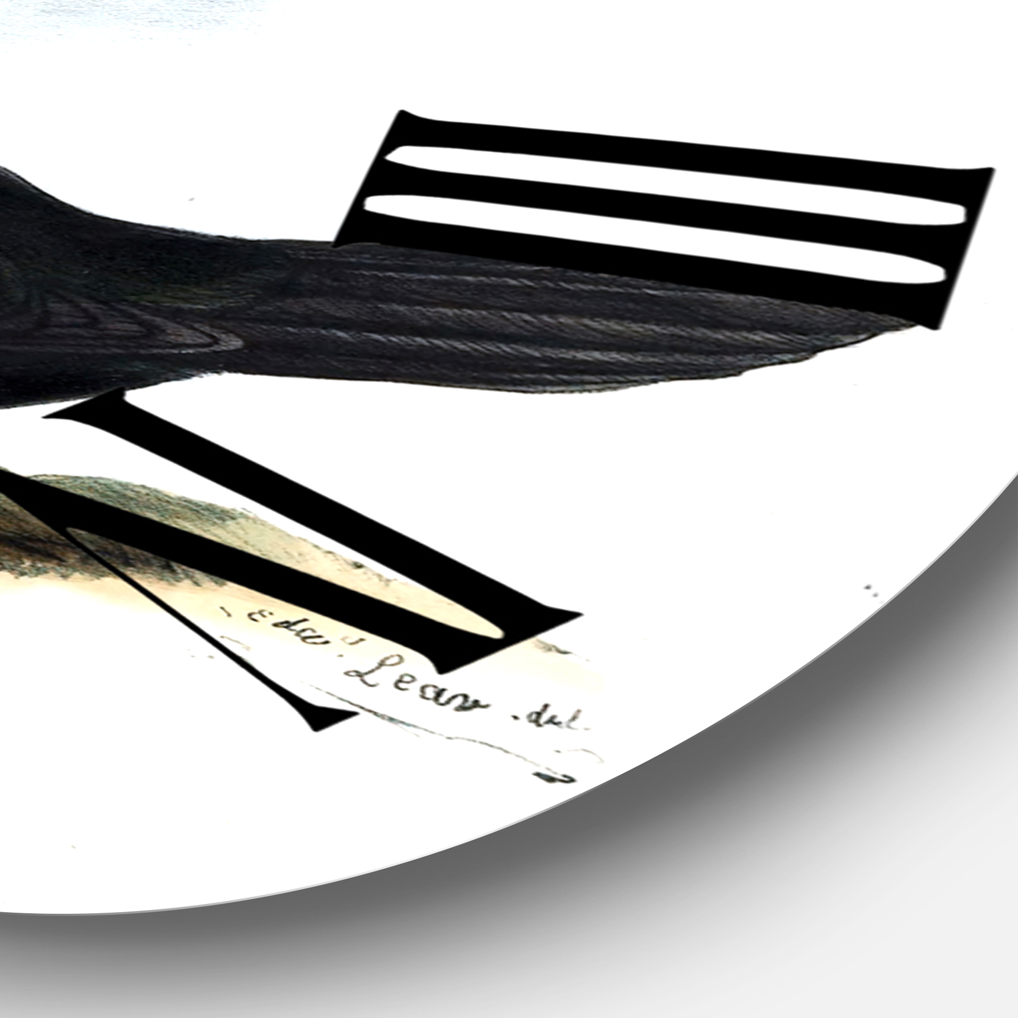 Designart 1 in Quartz Traditional Wall Clock