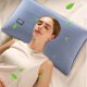 thumbnail image 1 of Almohada de plumón Wtgtog de calidad hotelera, suave y con buen soporte, ideal para quienes duermen boca arriba o boca abajo. Fabricada con tela ecológica (como se muestra en azul)., 1 of 1