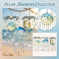 thumbnail image 2 of Wall Hanging Decor Stained Glass Seahorse 1 Pack Ocean Theme Suncatcher for Bedroom Patio Garden Home Display, 2 of 5