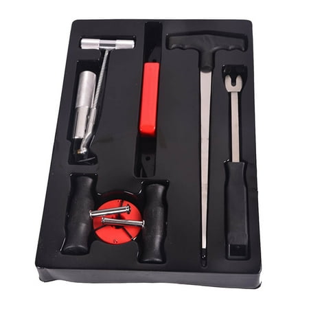 

7pcs Universal Car Windshield Repair Kit Tool Removal Cutting Wire Washers Automotive T Scraper Tool Set