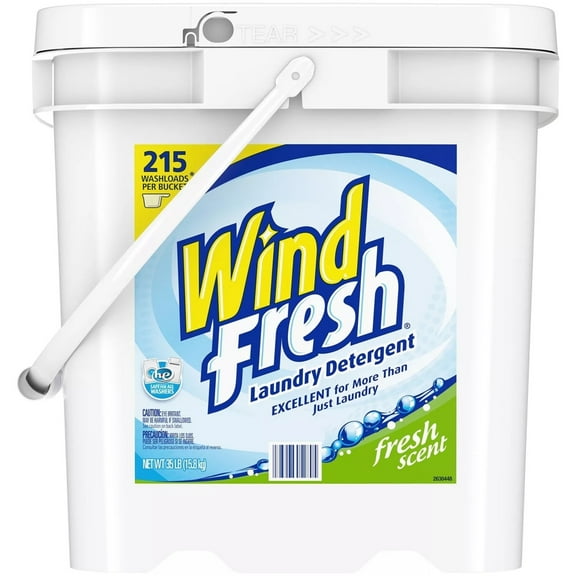 WindFresh Powder Laundry Detergent, Original (35 Pounds, 215 Loads)
