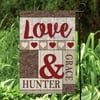 Personalized LOVE Yard Flag
